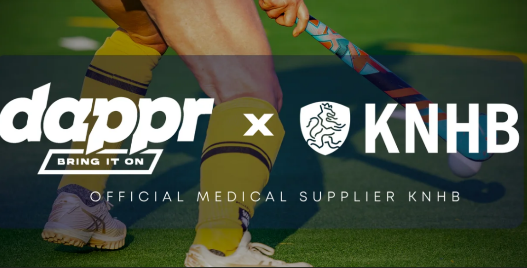 KNHB slaat handen in een met Dappr als nieuwe medische partner KNHB slaat handen in een met Dappr als nieuwe medische partner