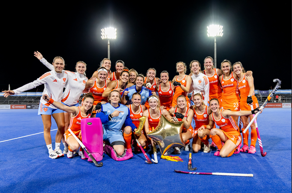 Oranje Dames plaatsen zich als eerste voor Olympische Spelen van Los Angeles 2028 Oranje Dames plaatsen zich als eerste voor Olympische Spelen van Los Angeles 2028