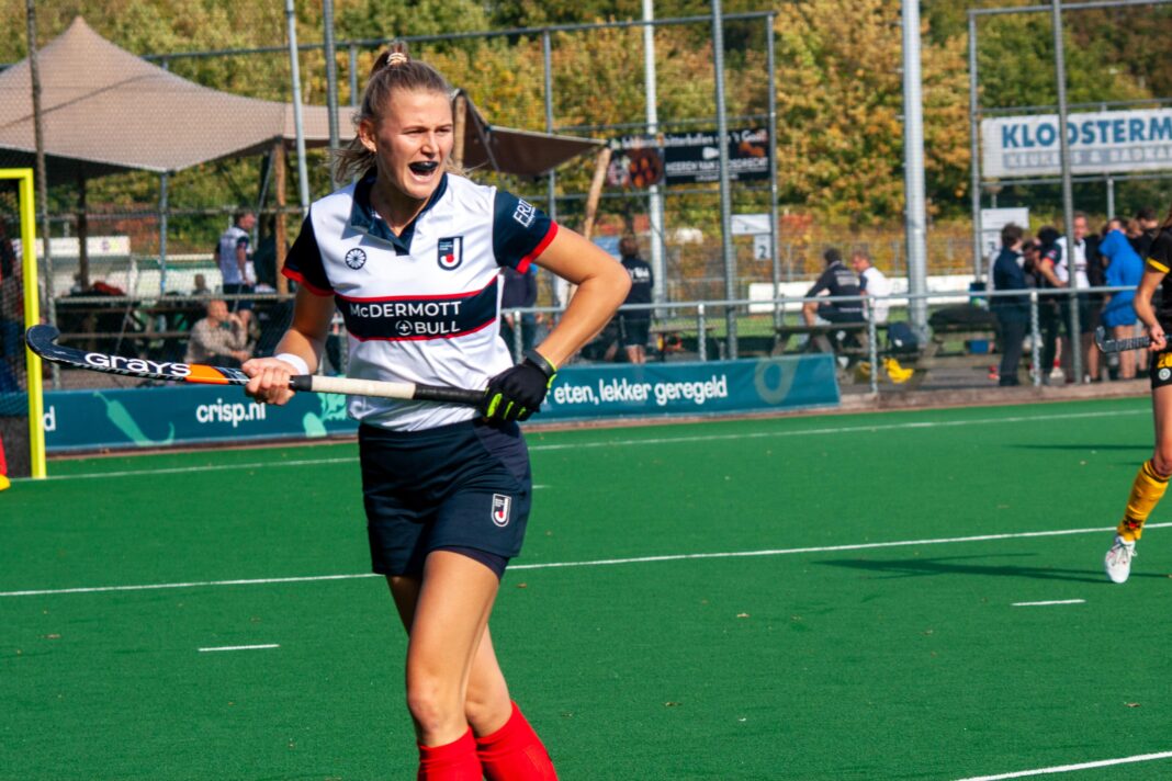 van promotieklasse naar de Spelen Chapeau Oud-hockeyster Karlinde van Arendonk koerst op LA 2028 van promotieklasse naar de Spelen Chapeau Oud-hockeyster Karlinde van Arendonk koerst op LA 2028