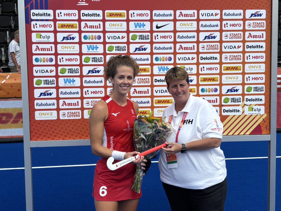 Oud-SCHC’er Anna Toman beleeft droomdag met honderdste cap en 4-0-zege Oud-SCHC’er Anna Toman beleeft droomdag met honderdste cap en 4-0-zege