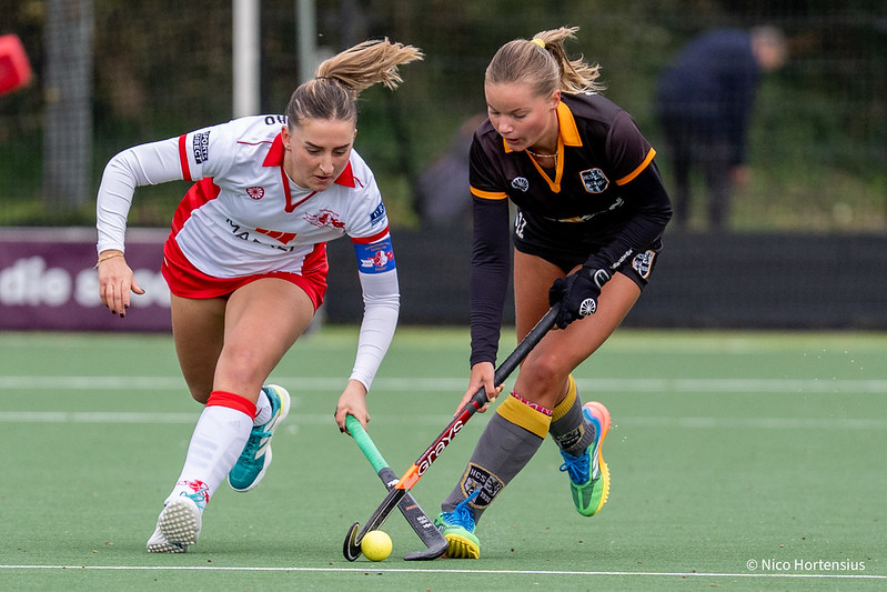 Rood-wit Dames 1 trekt spannende wedstrijd tegen Schiedam over de streep Rood-wit Dames 1 trekt spannende wedstrijd tegen Schiedam over de streep